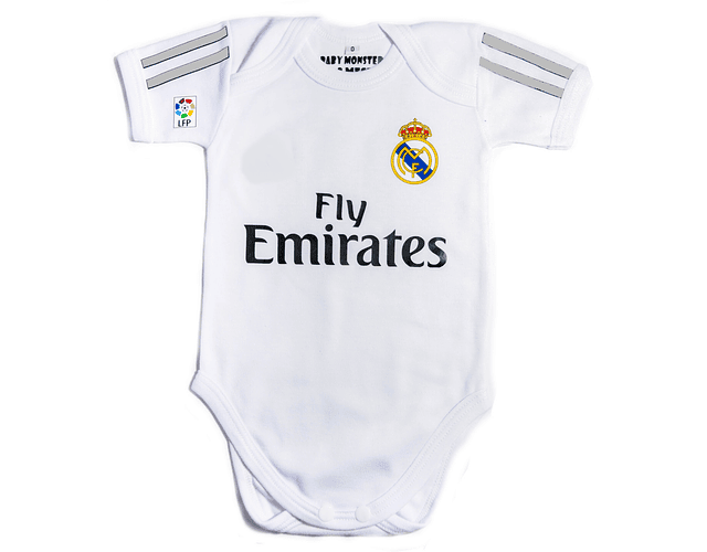  Body  Futbol Real Madrid blanco