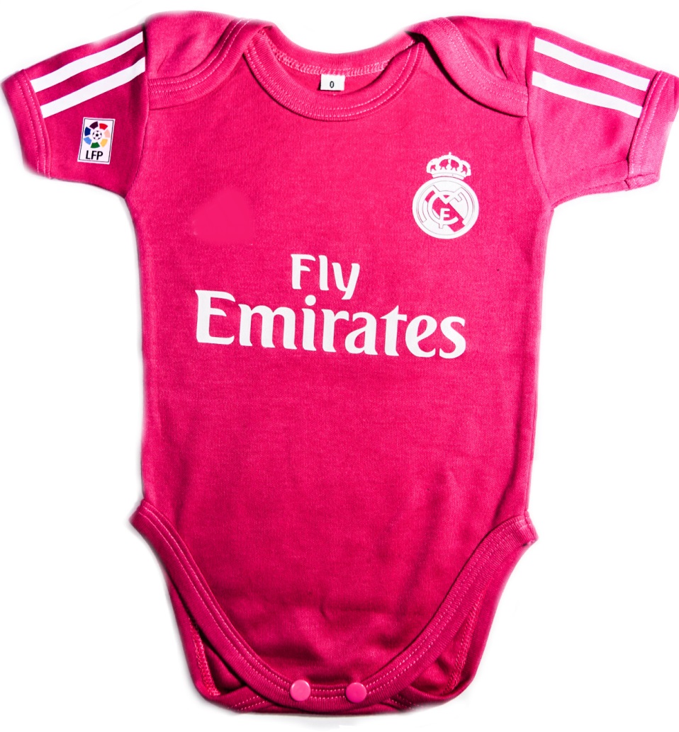 Body Real Madrid rosado