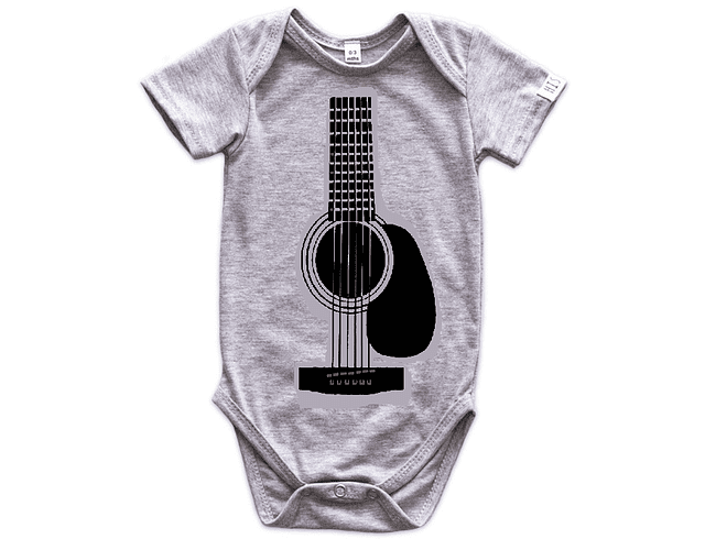  Body Bebé Guitarra Clásica - ¡Estilo y Música en Armonía con Baby Monster!