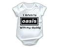 Body Bebé Rock Oasis - Estilo Britpop en Ropa para Bebés en Bogotá