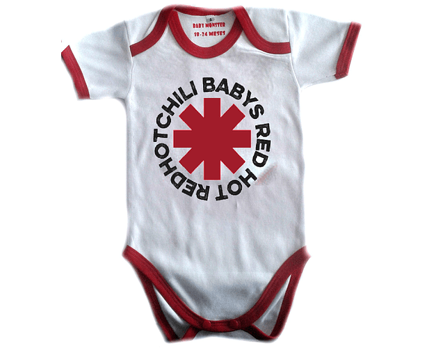 Ropa Bebe Body Bodie rock red hot chilli babys Baby Monster
