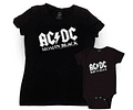  Camisetas para mamá y bebé AC/DC: ¡Haciendo ruido juntos!