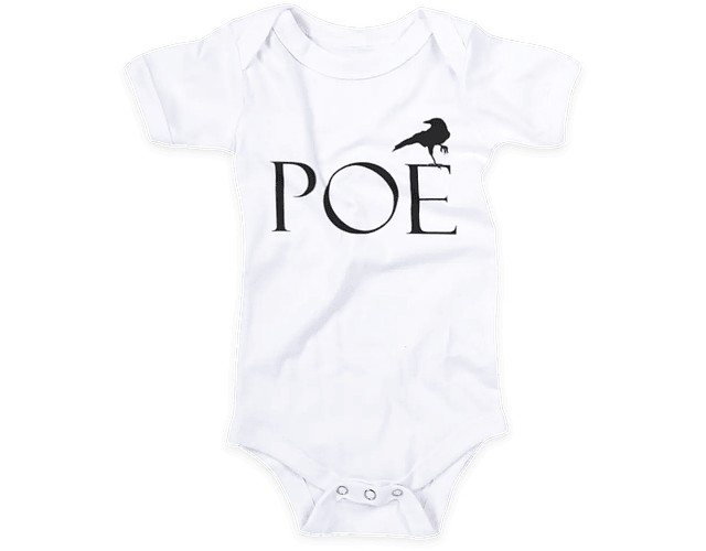 Ropa Bebe Body Edgar Allan Poe Baby Monster