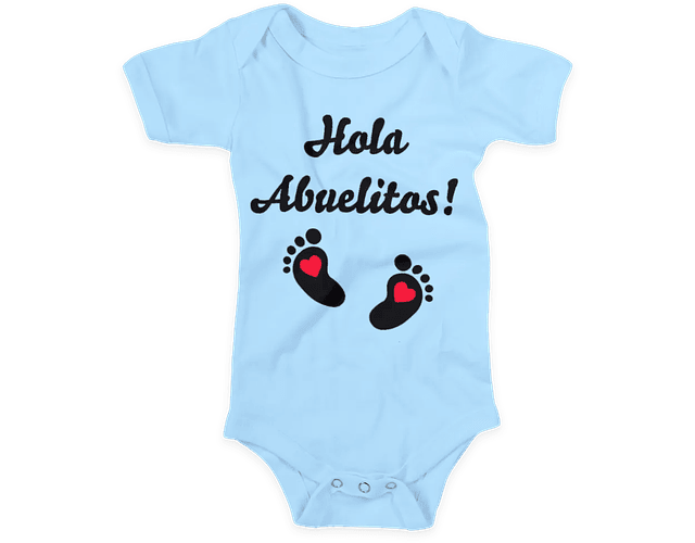 Saludo Tierno! Body Bebé 'Hola Abuelitos' - Baby Monster