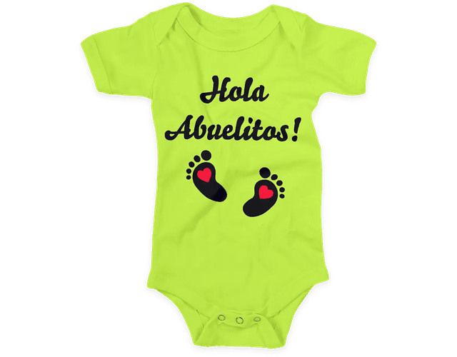 Ropa Para Bebe Body Bodi Hola Abuelitos baby monster