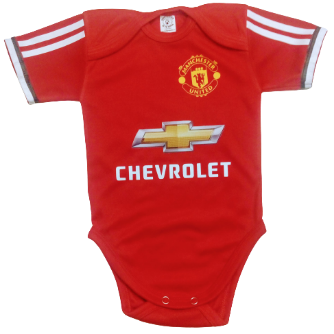 Ropa Para Bebe Body Bodie Futbol Manchester united Baby Mons