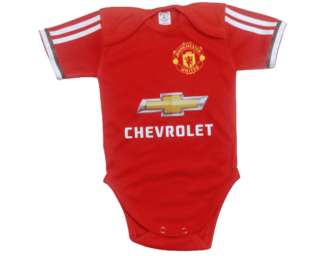 Ropa Para Bebe Body Bodie Futbol Manchester united Baby Monster