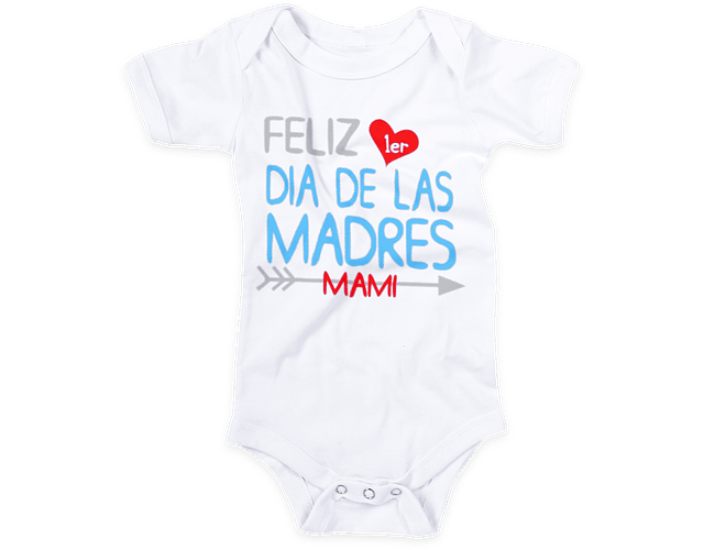 Ropa Para Bebe Body feliz primer dia de las madres