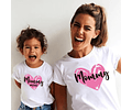 Conjunto de camisetas para mamá e hija Mommy mommy mini