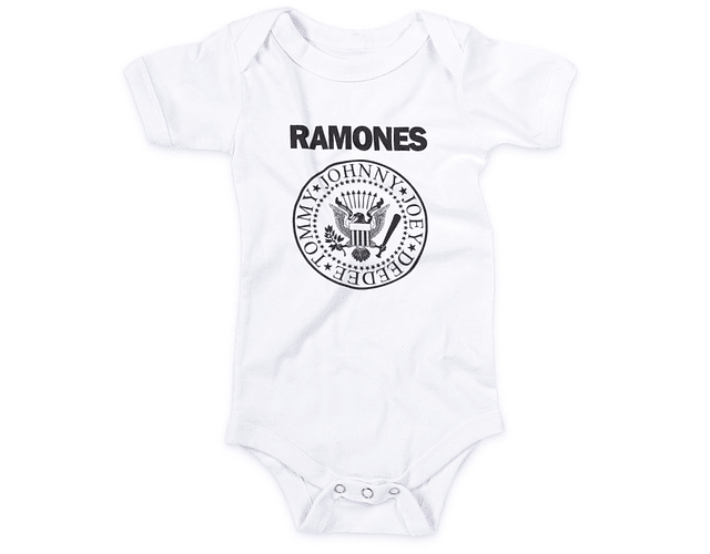 Ropa Para Bebe Body Bodie Rock Ramones clasico Baby Monster