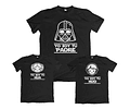 Conjunto Camisetas para Bebé y Papá star wars yo soy tu padre