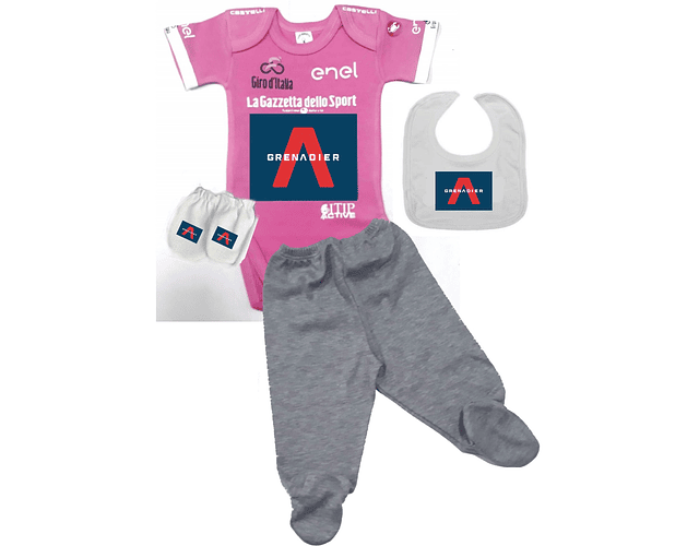 Set Primera Muda Giro de Italia Para Bebe