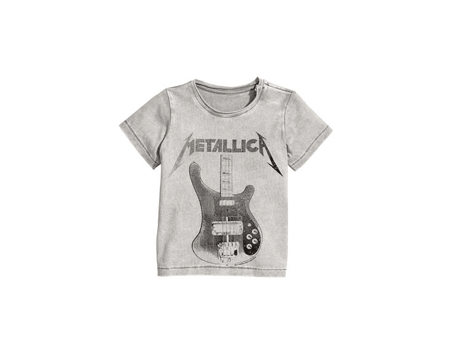 Body Bebé Rock Metallica Diseño Guitarra | Baby Monster