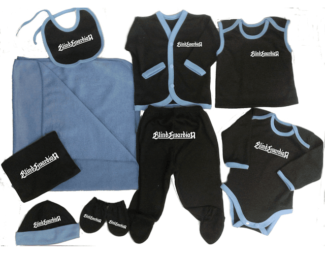 Set Primera Muda Blind guardian Para Bebe Baby Monster