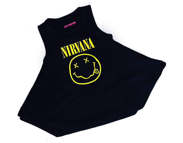 vestidos para bebe rock Nirvana