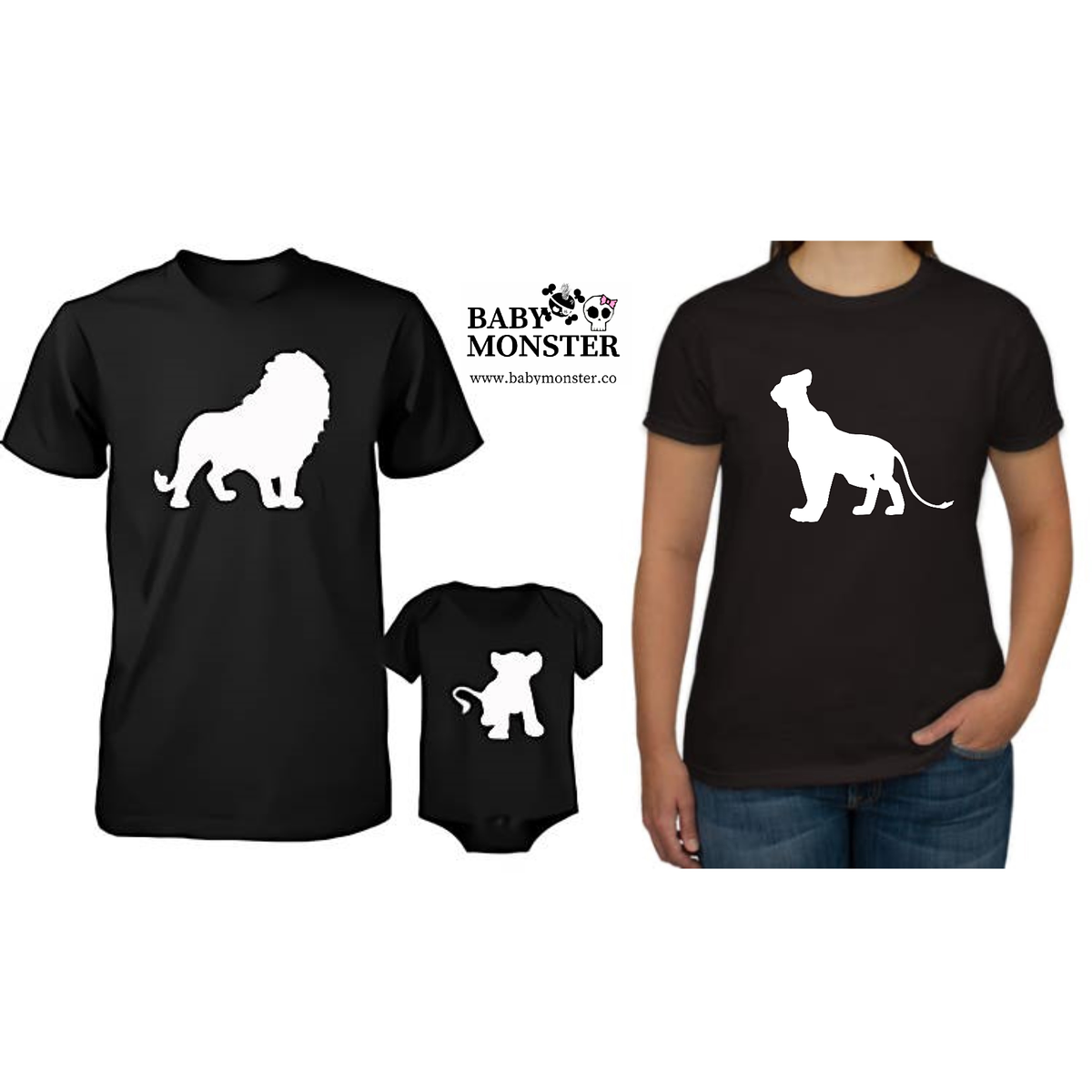 Camisetas para Familia Rey León | Baby Monster