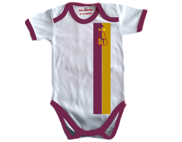 Ropa Para Bebe Body Bodie Futbol Deportes Tolima Baby Monste
