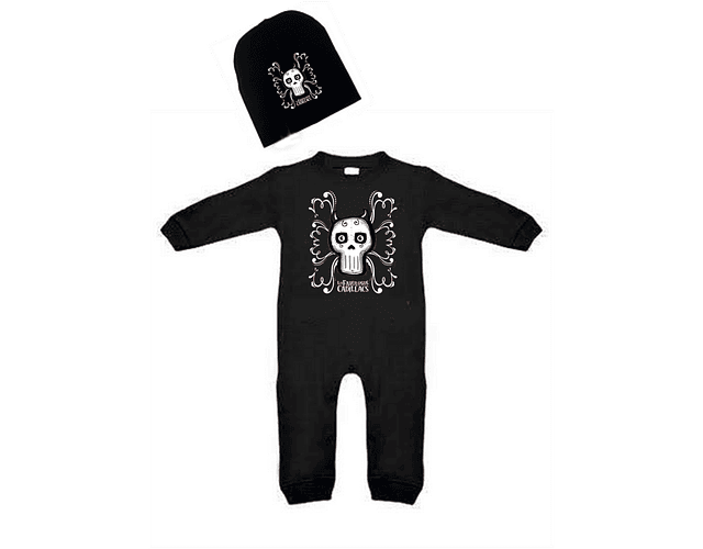 Conjunto de pijama para bebé con gorro - Estilo Fabulosos Cadillacs
