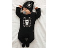 Conjunto de pijama para bebé con gorro - Estilo Fabulosos Cadillacs
