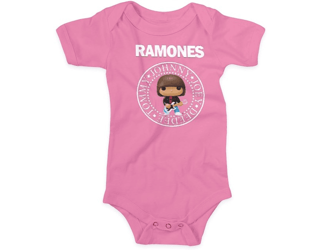  Body Bebé Ramones - ¡Estilo y Actitud Punk con Baby Monster!