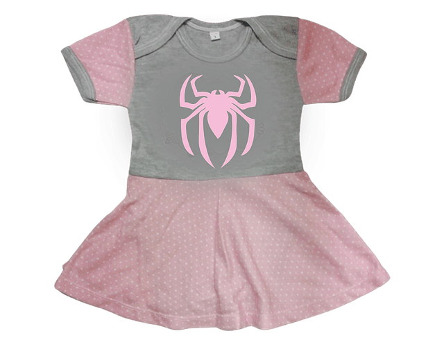 vestidos ropa para bebe spiderman - Baby monster  