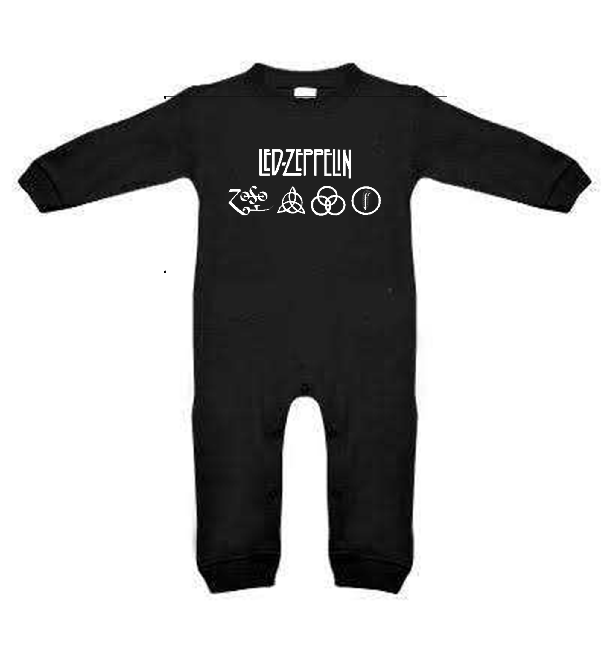 Pijama Rock Led Zeppelin para Bebés Baby Monster
