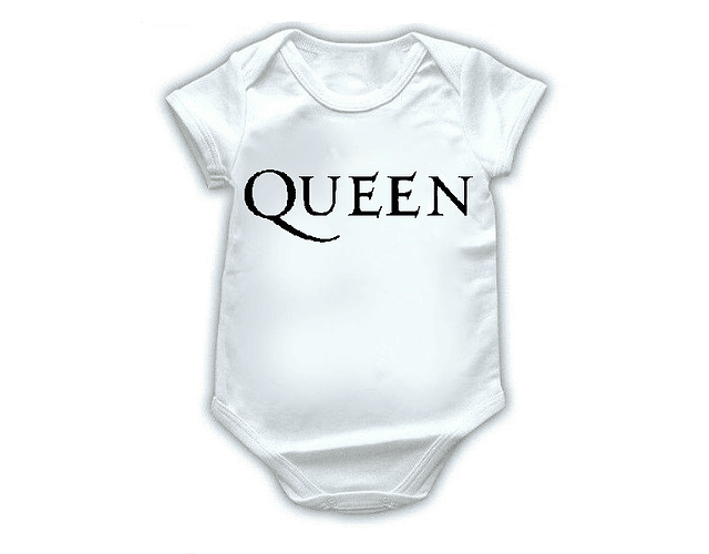Body Bebé Queen Rock Original - Estilo y Actitud del Rock en la Ropa de Tu Bebé