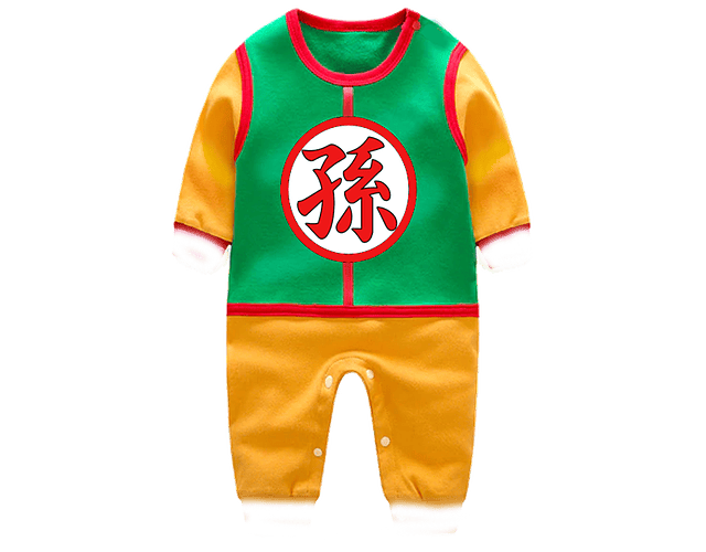 Ropa para bebe pijama Dragon Z Goku baby monster