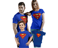 Halloween camisetas para Mamá  papá y bebe Familia Superman