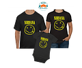  camisetas para familia Nirvana Baby Monster