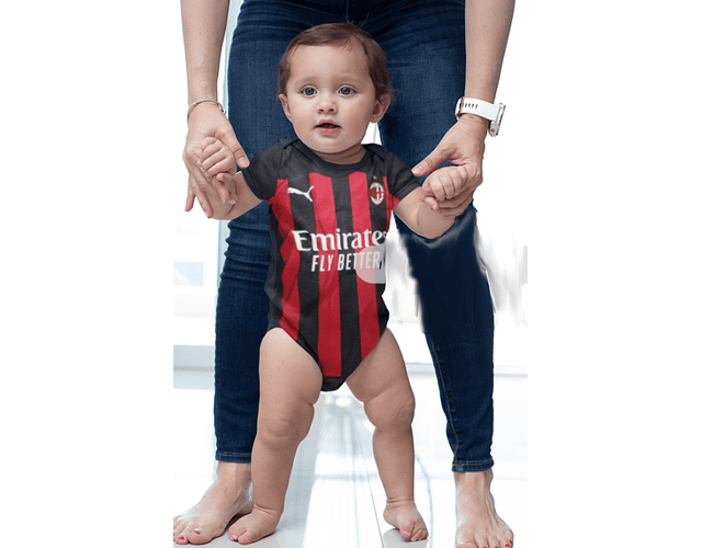 Body Bodie Futbol A.C Milán 2023 Baby Monster