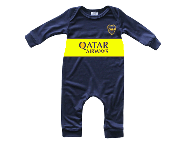 Pijama Boca Juniors Baby Monster para bebé 