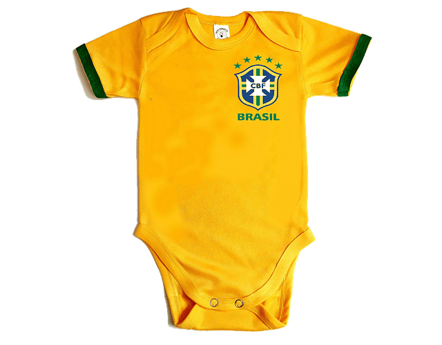 Body para bebe selección Brazil 2018