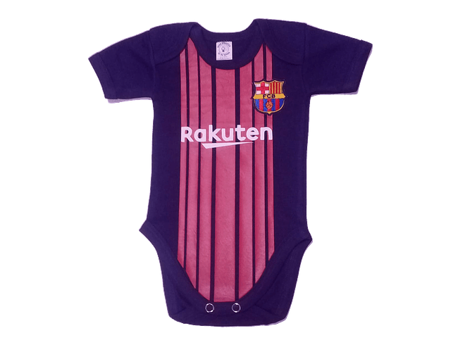 Ropa Para Bebe Body Bodie Futbol Barcelona F.C Baby Monster