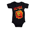 Body Bebé AC/DC 