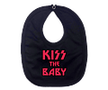 Baberos Kiss The Baby Baby Monster para Bebés - ¡Estilo y Actitud Rockera desde el Comienzo!