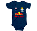  Body Ropa para Bebé Fórmula 1 Red Bull: ¡Acelerando Estilo!