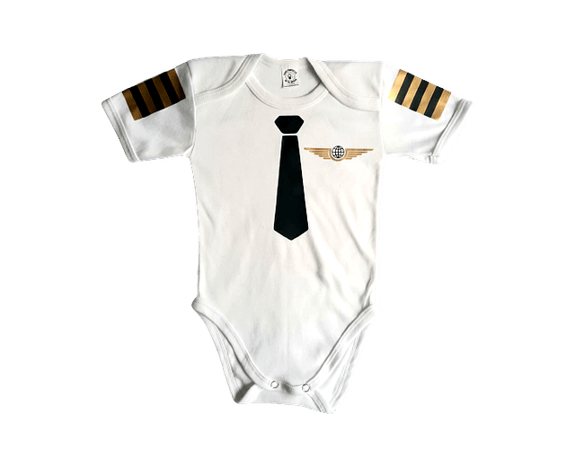 Body Ropa para Bebé Piloto: Estilo y Aventura con Baby Monster