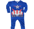 Ropa para bebe pijama marvel Capitan America baby monster