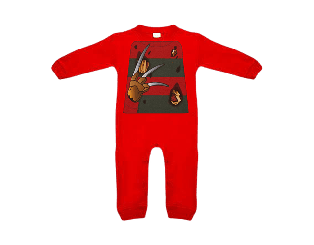 Pijama de Bebé Freddy Krueger para Halloween: ¡Terroríficamente Encantadora!