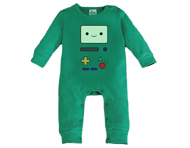 Estilo y Diversión con la Pijama de Bebé Halloween BMO de 'Hora de Aventura