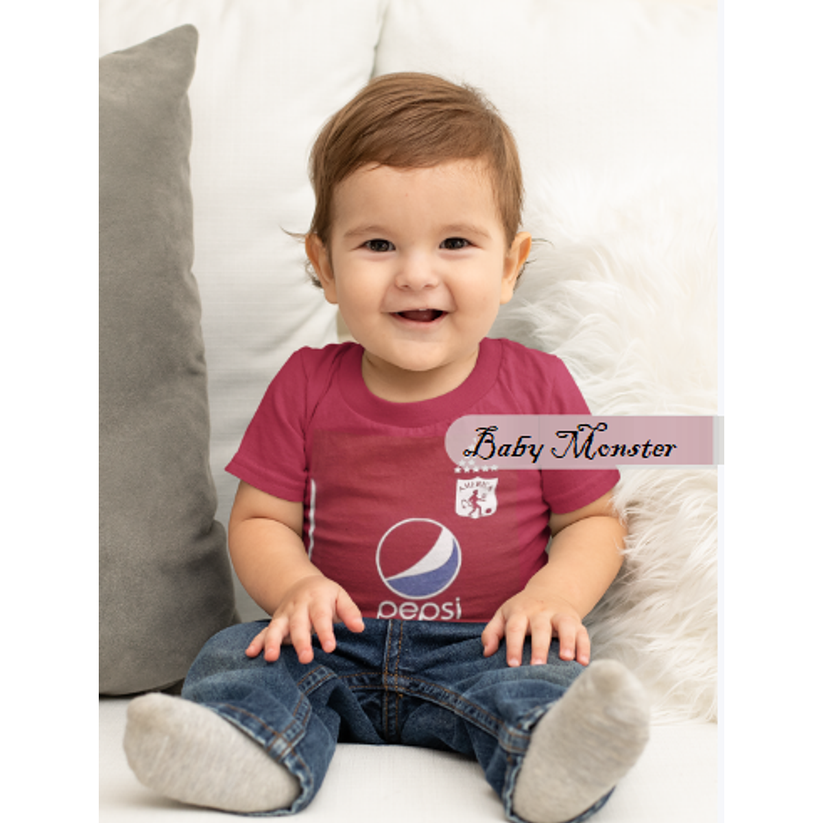 Ropa Camiseta Del America Para Bebe Body América De Cali Para Bebé