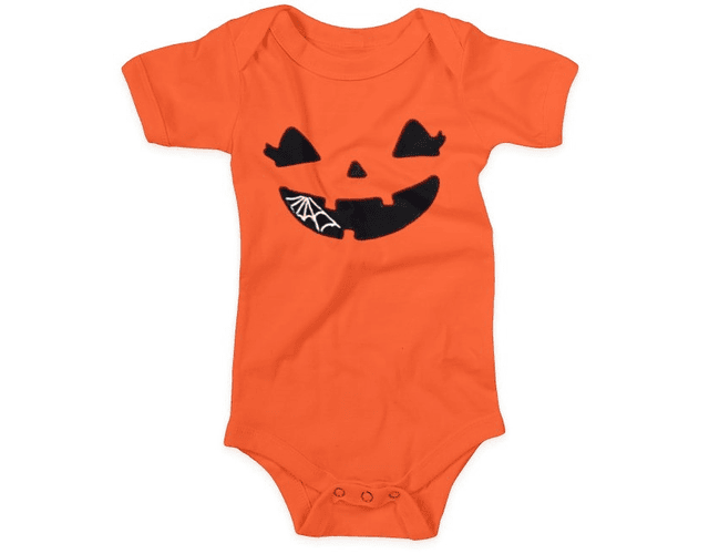 Body Bebé Calabaza Halloween: Diversión Adorable en una Sola Prenda