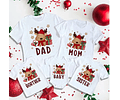  Camisetas Familiares Reno Tierno Navidad 2023: ¡Unidad Festiva Personalizada! | Baby Monster