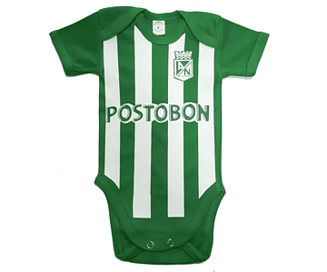 Body Fútbol real madrid para bebé con nombre SANTIAGO - JUANES 10 - MARTIN  10