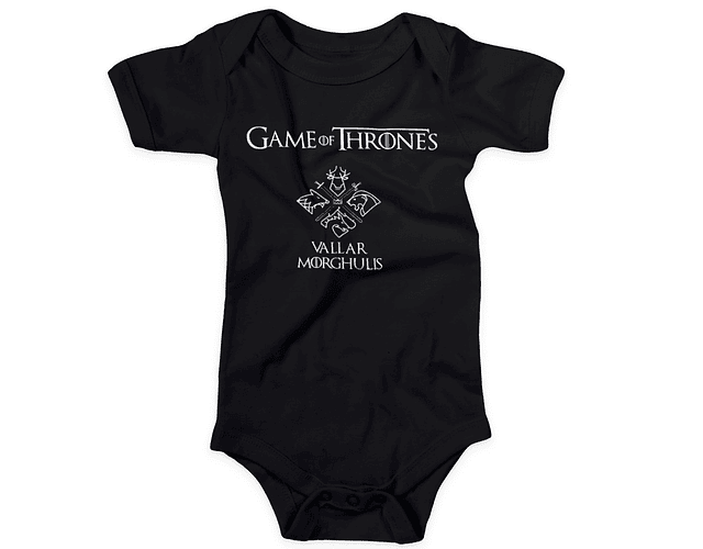 Body de Bebé con Logo de Game of Thrones Black Friday