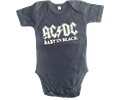 Ropa Bebe Body Bodi rock AC/DC Baby Monster