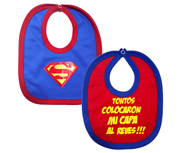  Baberos superman y capa