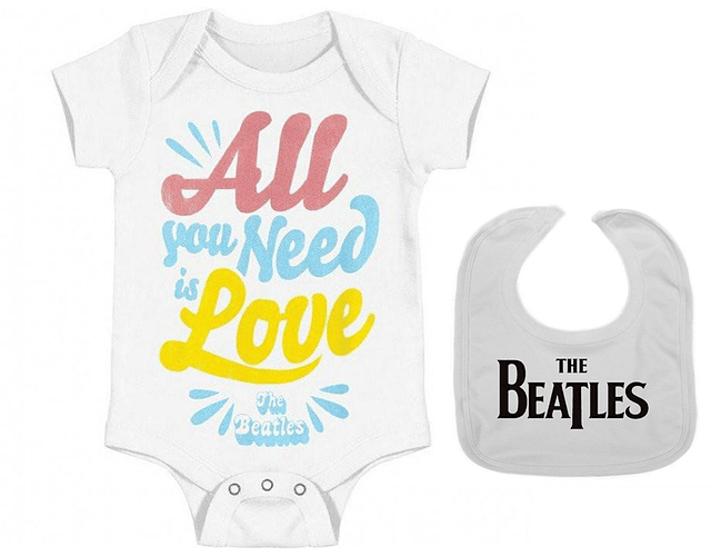 Conjunto Bebé Body y Gorro The Beatles | Baby Monster