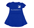 Vestido para Niña Millonarios F.C: Elegancia y Pasión Deportiva